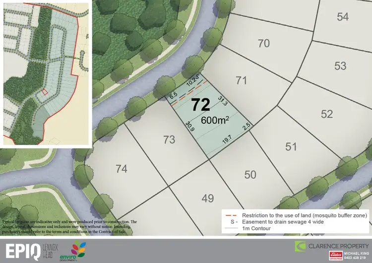 Main view of Homely land listing, Lot 72 Release 5 EPIQ, Lennox Head NSW 2478