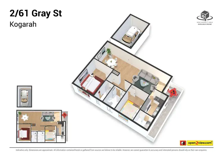 Sixth view of Homely unit listing, 2/61 Gray Street, Kogarah NSW 2217