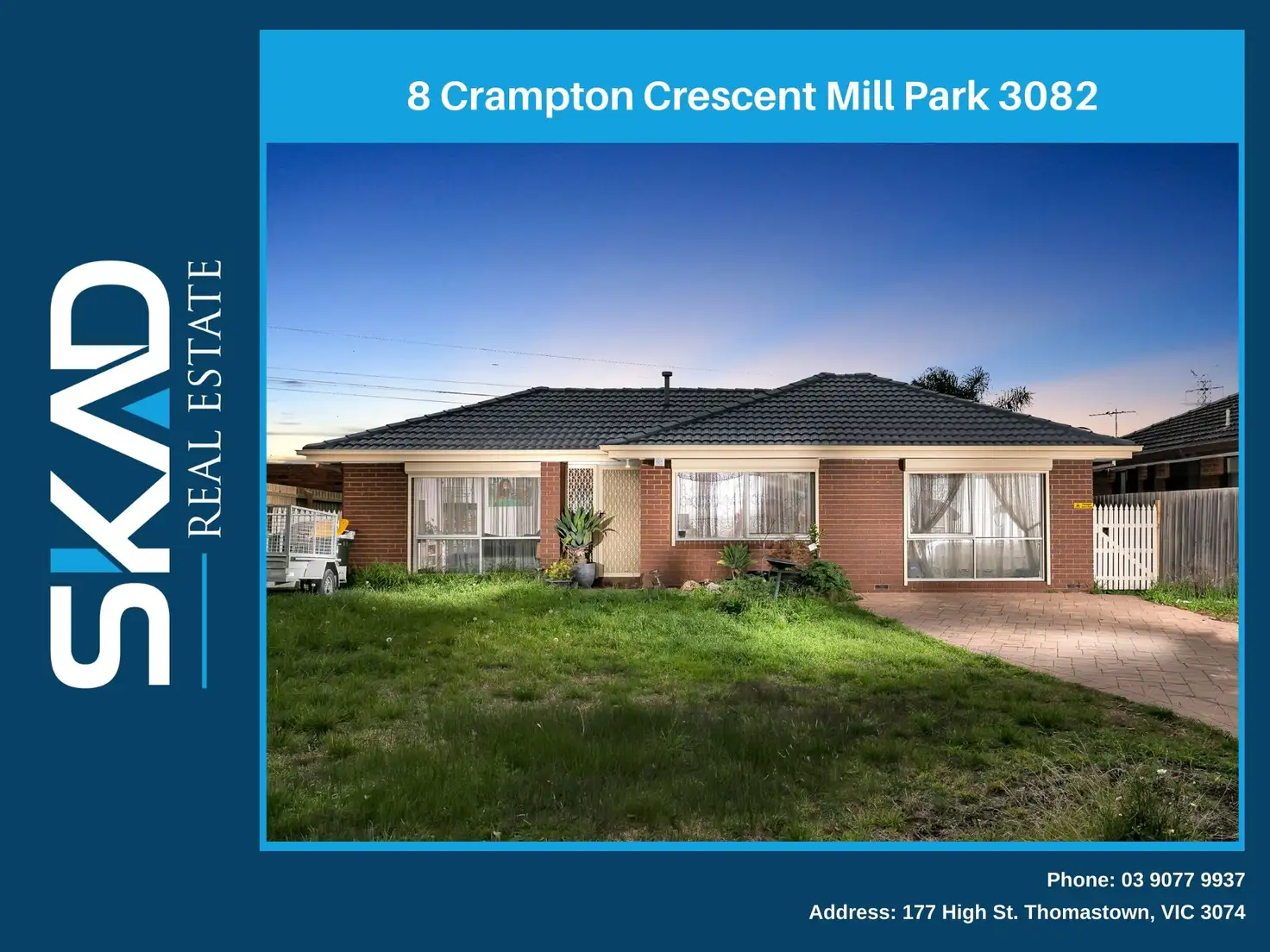 Main view of Homely house listing, 8 Crampton Crescent, Mill Park VIC 3082