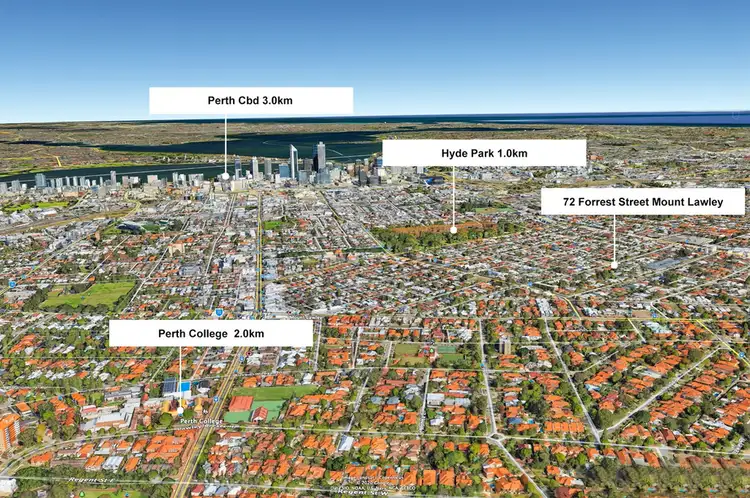 Third view of Homely house listing, 72 Forrest Street, Mount Lawley WA 6050