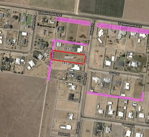 Second view of Homely land listing, Lot 246 Galaxy Drive, Dalby QLD 4405
