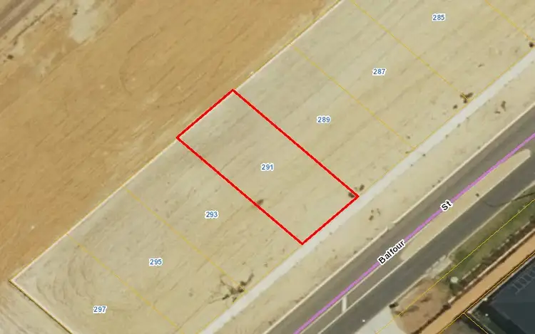 Main view of Homely land listing, 291 Balfour Street, Southern River WA 6110