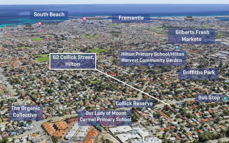 Second view of Homely land listing, 62 Collick Street, Hilton WA 6163