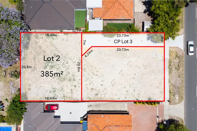 Main view of Homely land listing, 117B Manning Road, Manning WA 6152