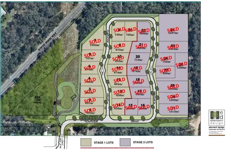 Main view of Homely land listing, Lot 16 THE PINES ESTATE, Landsborough QLD 4550