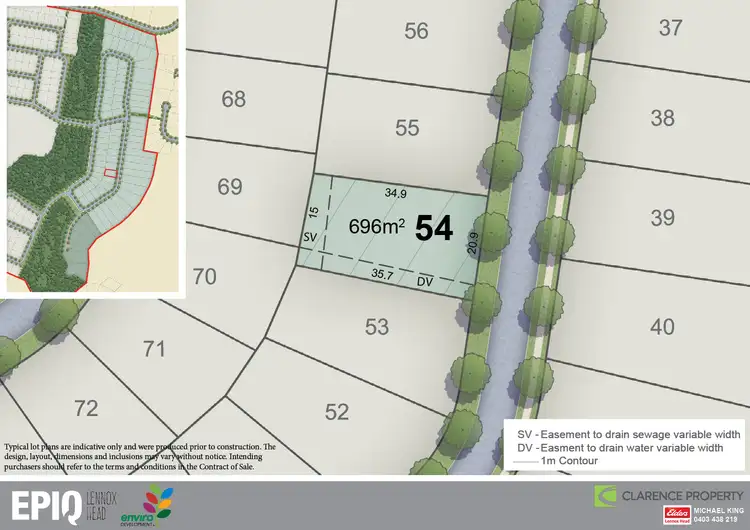 Main view of Homely land listing, Lot 54 Release 5 EPIQ, Lennox Head NSW 2478