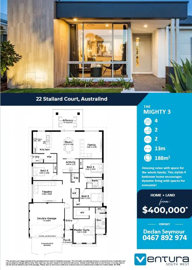 Fourth view of Homely land listing, 22 Stallard Court, Australind WA 6233