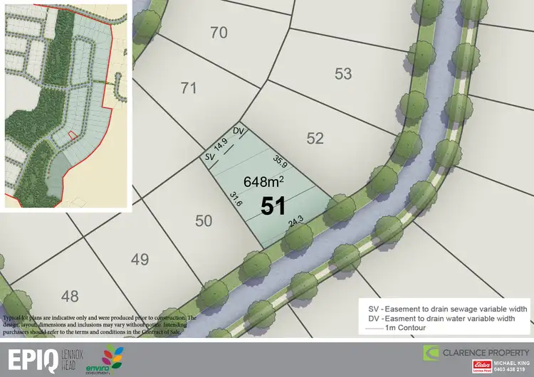Main view of Homely land listing, Lot 51 Release 5 EPIQ, Lennox Head NSW 2478