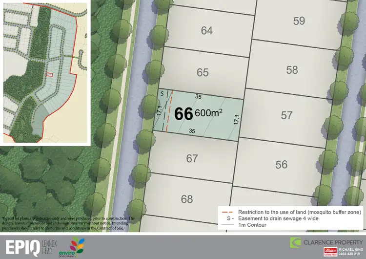 Main view of Homely land listing, Lot 66 Release 5 EPIQ, Lennox Head NSW 2478
