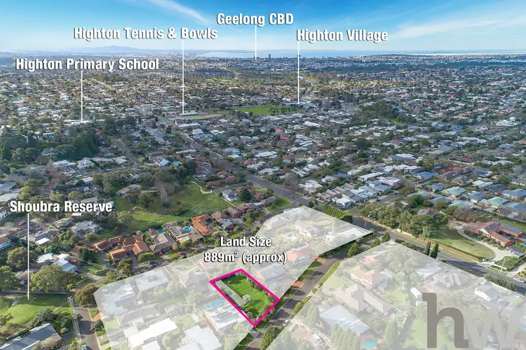 Main view of Homely land listing, 6 Vanessa Avenue, Highton VIC 3216