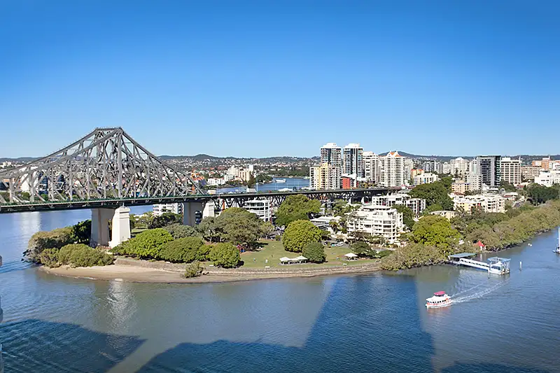Main view of Homely apartment listing, 132/30 Macrossan Street, Brisbane City QLD 4000