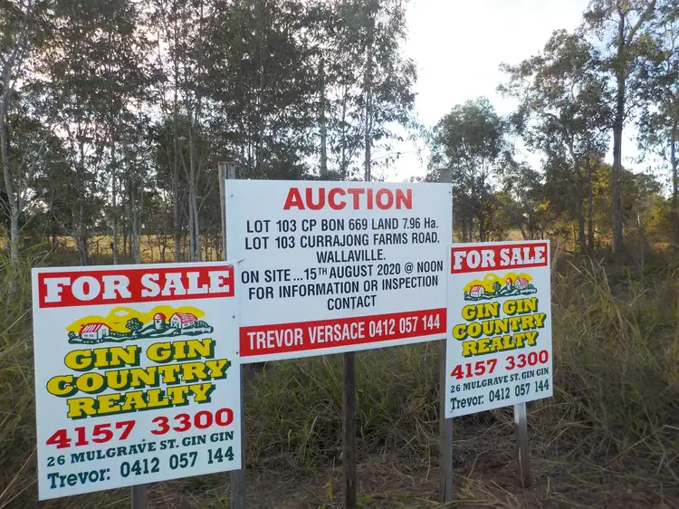 Main view of Homely land listing, LOT 103 Currajong Farms Road, Wallaville QLD 4671