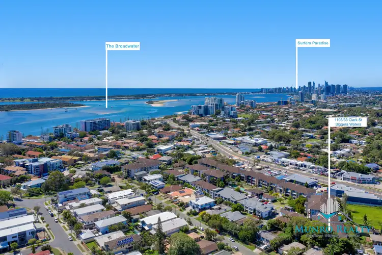 Main view of Homely apartment listing, 1103/33 Clark Street, Biggera Waters QLD 4216