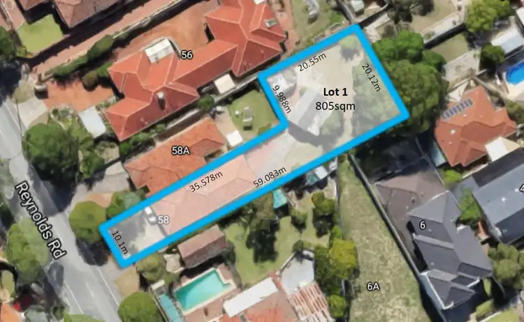 Main view of Homely house listing, 58 Reynolds Road, Mount Pleasant WA 6153