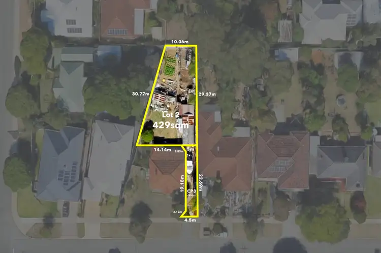 Main view of Homely land listing, 76A Tamar Street, Palmyra WA 6157