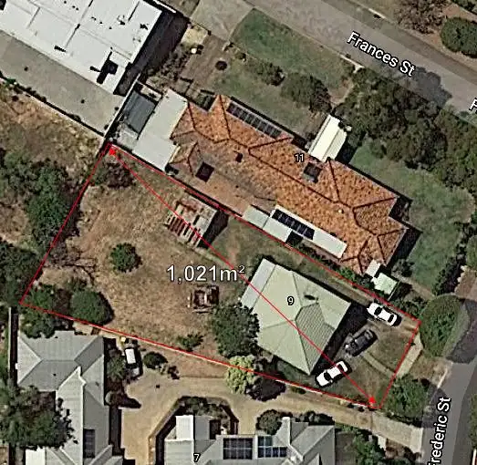 Main view of Homely land listing, 9 Frederic Street, Midland WA 6056