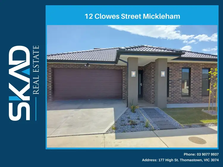 Main view of Homely house listing, 12 Clowes Street, Mickleham VIC 3064