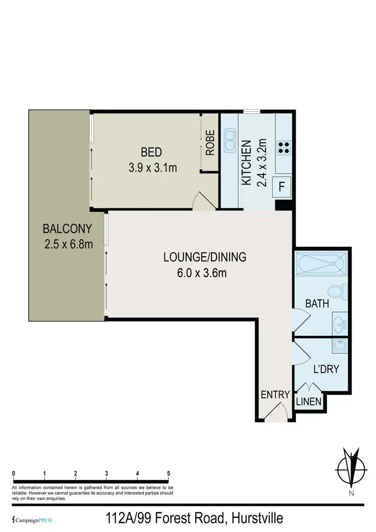 Seventh view of Homely apartment listing, 112/99 Forest Road, Hurstville NSW 2220