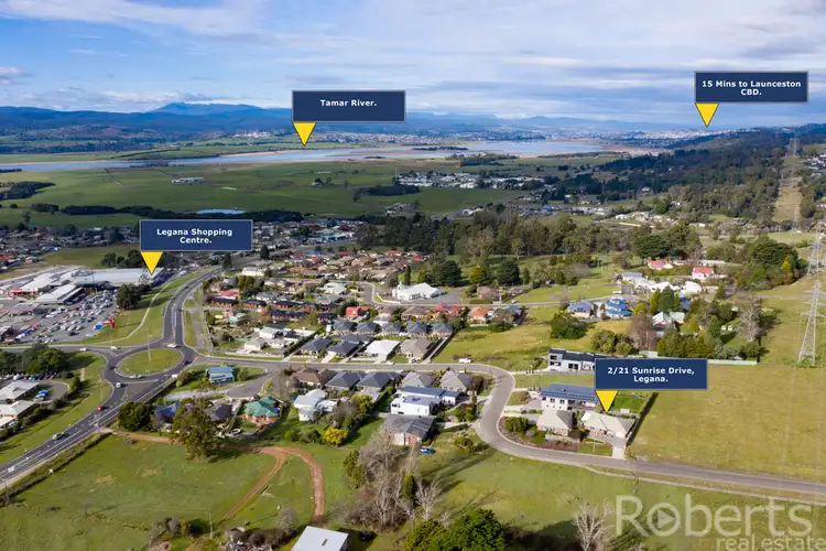 Second view of Homely unit listing, 2/21 Sunrise Drive, Legana TAS 7277