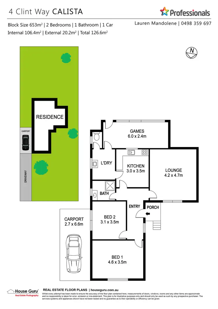Second view of Homely house listing, 4 Clint Way, Calista WA 6167