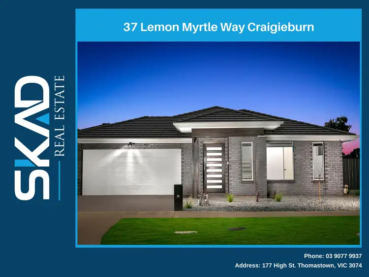 Main view of Homely house listing, 37 Lemon Myrtle Way, Craigieburn VIC 3064