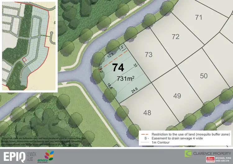 Main view of Homely land listing, Lot 74 Release 5 EPIQ, Lennox Head NSW 2478