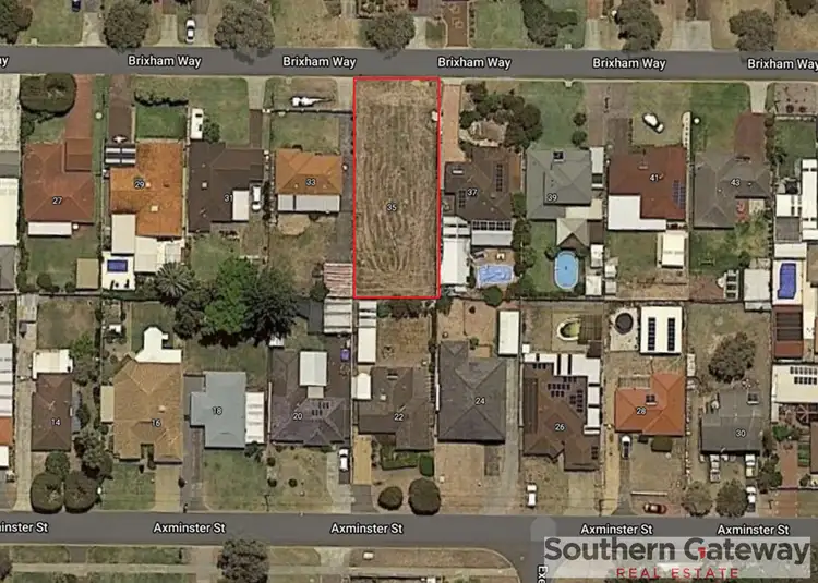 Second view of Homely land listing, 35 Brixham Way, Warnbro WA 6169