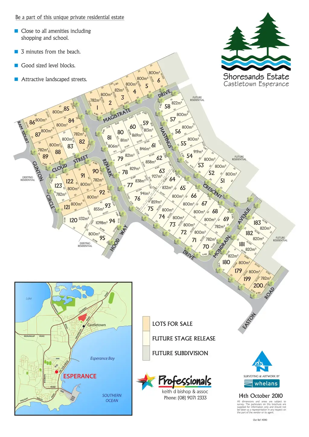 Main view of Homely land listing, 33 (L94) Hood Way, Castletown WA 6450