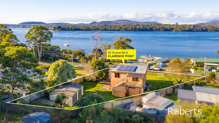 Main view of Homely house listing, 82 Sunset Boulevard, Clarence Point TAS 7270