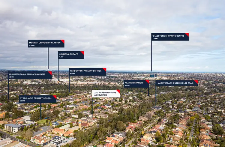 Second view of Homely unit listing, 2/13 Ashburn Grove, Ashburton VIC 3147