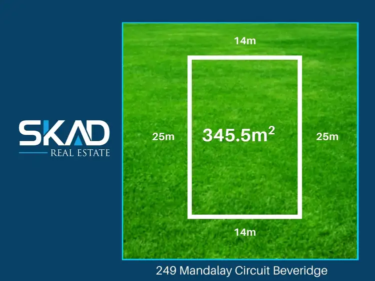 Main view of Homely land listing, 249 Mandalay Circuit, Beveridge VIC 3753