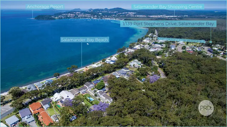 Second view of Homely townhouse listing, 1/139 Port Stephens Drive, Salamander Bay NSW 2317