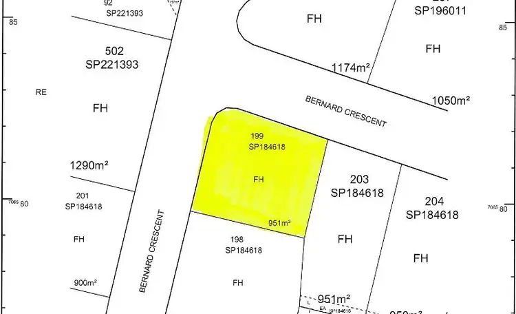 Second view of Homely land listing, 18 Bernard Crescent, Kingaroy QLD 4610