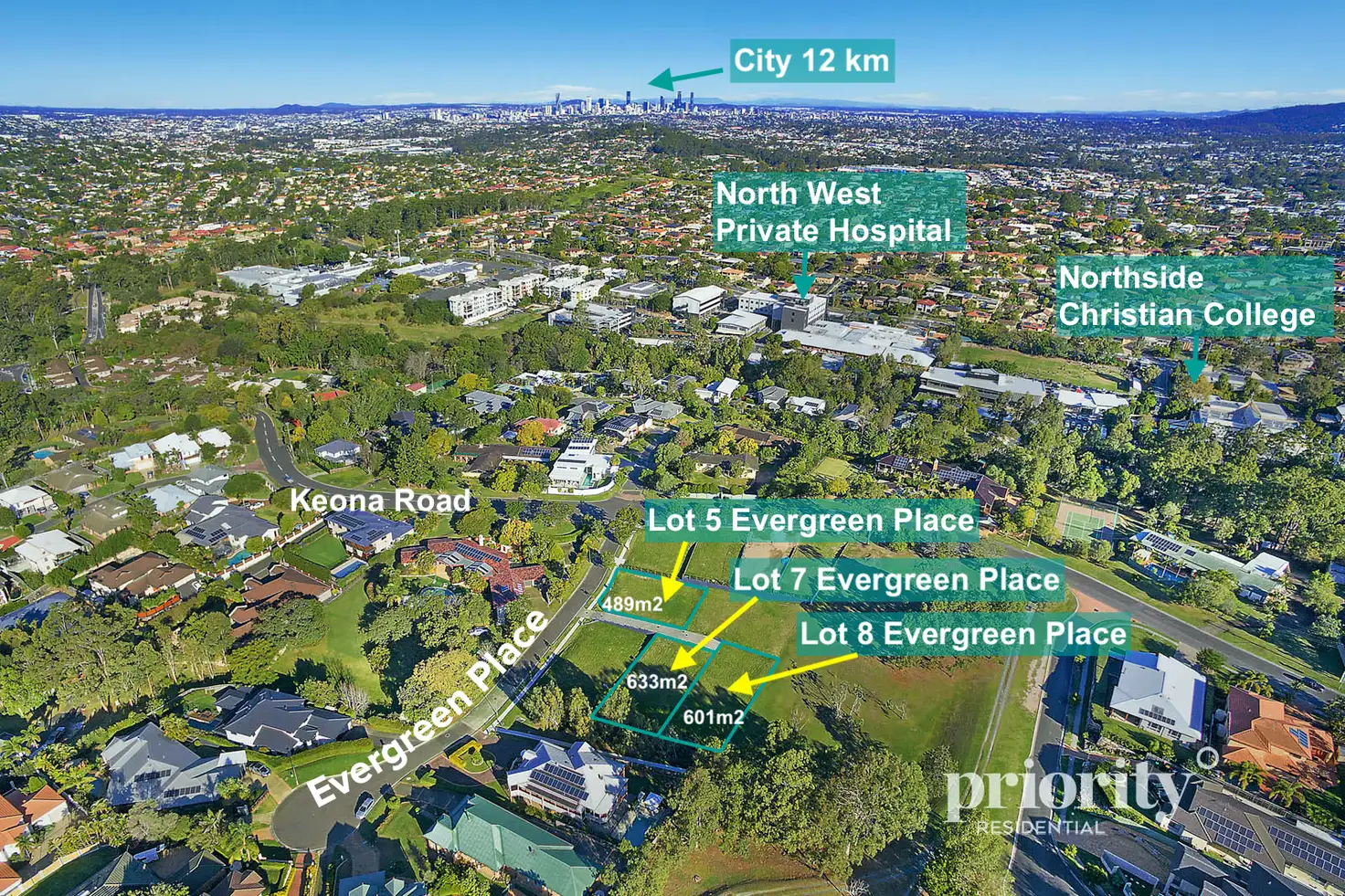 Main view of Homely land listing, LOT 5, 7 & 8 Evergreen Place, Mcdowall QLD 4053