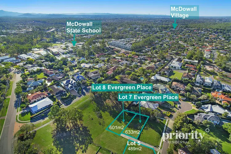 Third view of Homely land listing, LOT 5, 7 & 8 Evergreen Place, Mcdowall QLD 4053