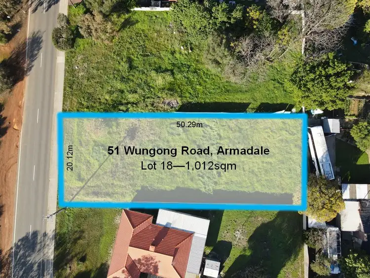 Third view of Homely land listing, 51 Wungong Road, Armadale WA 6112