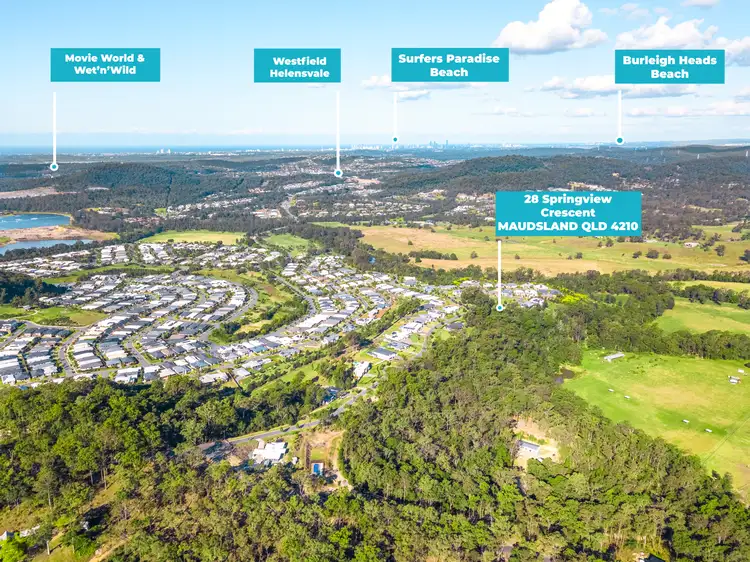 Second view of Homely land listing, 28 Springview Crescent, Maudsland QLD 4210