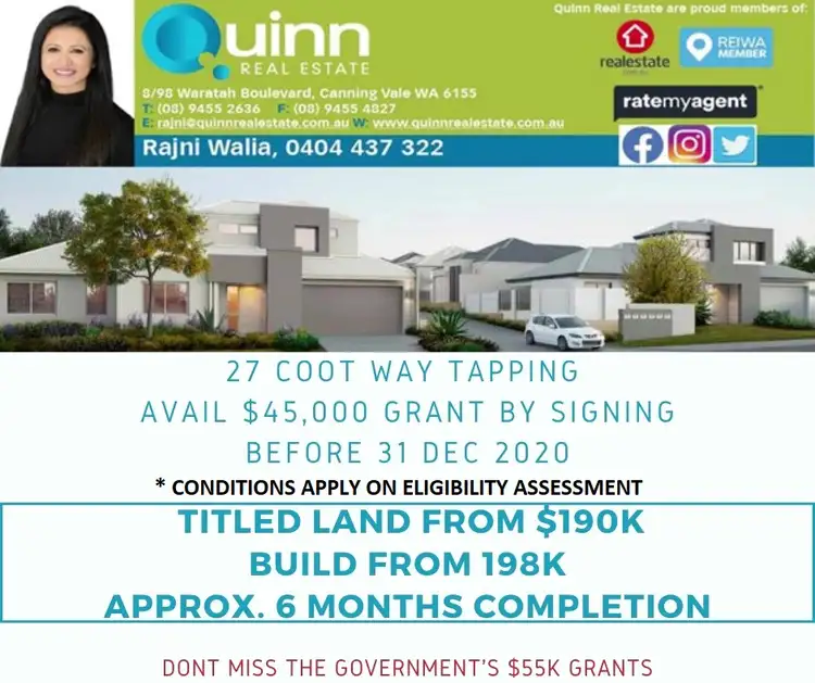 Second view of Homely land listing, Unit 6, 29 Coot Way, Tapping WA 6065