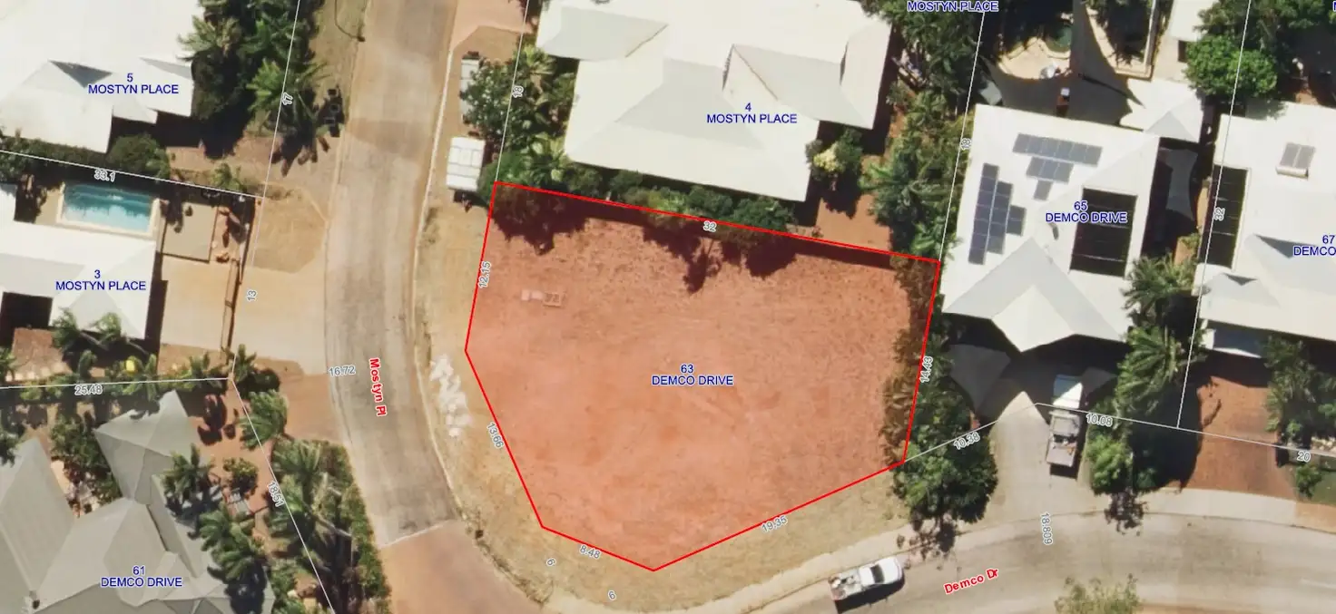 Main view of Homely land listing, 63 Demco Drive, Broome WA 6725