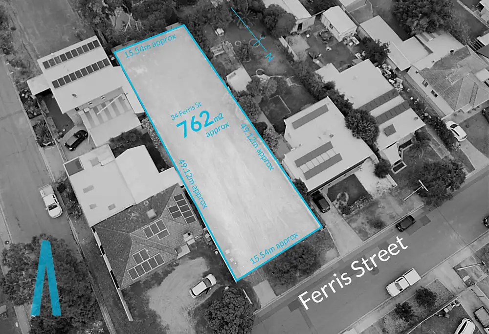 Main view of Homely land listing, 34 Ferris Street, Christies Beach SA 5165