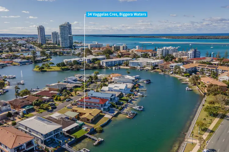 Third view of Homely house listing, 34 Vaggelas Crescent, Biggera Waters QLD 4216