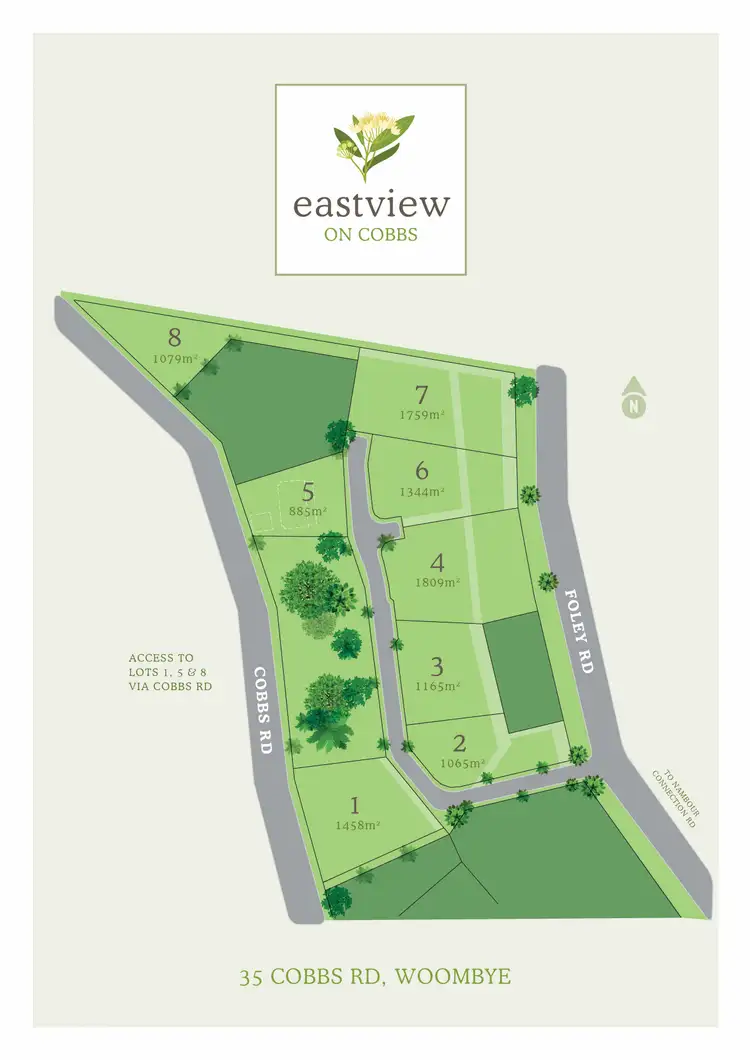 Third view of Homely land listing, Lot 3 35 Cobbs Road "EASTVIEW ON COBBS", Woombye QLD 4559