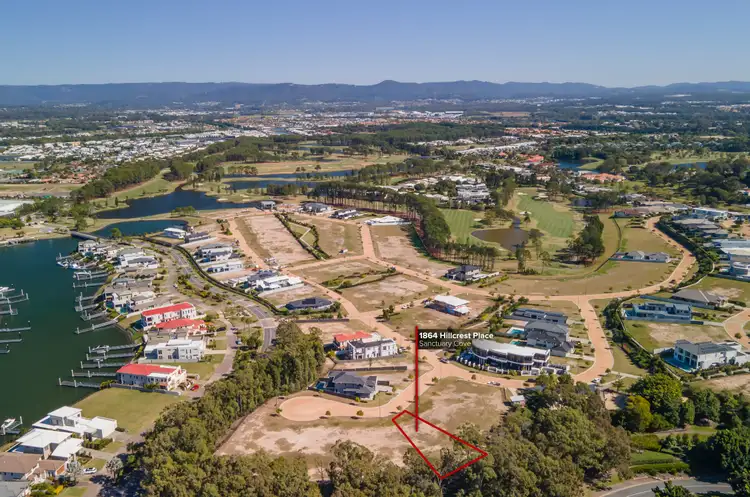 Second view of Homely land listing, 1864 Hillcrest Place, Sanctuary Cove QLD 4212