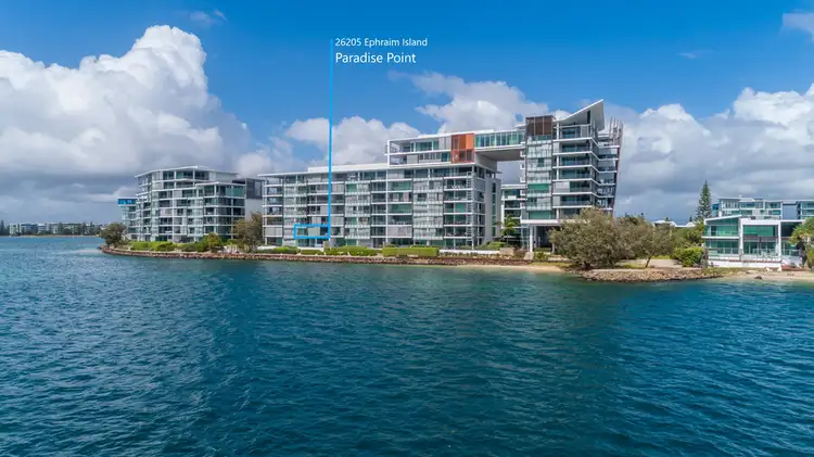 Second view of Homely apartment listing, 26205 Ephraim Island, Paradise Point QLD 4216