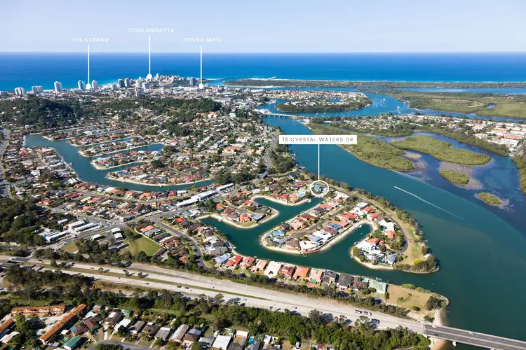 Second view of Homely house listing, 13 Crystal Waters Drive, Tweed Heads NSW 2485