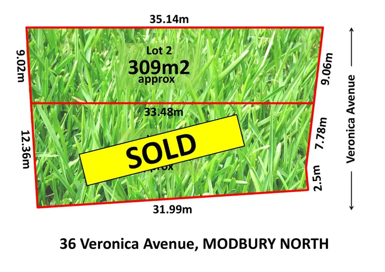 Main view of Homely land listing, lot 2, 36 Veronica Avenue, Modbury North SA 5092