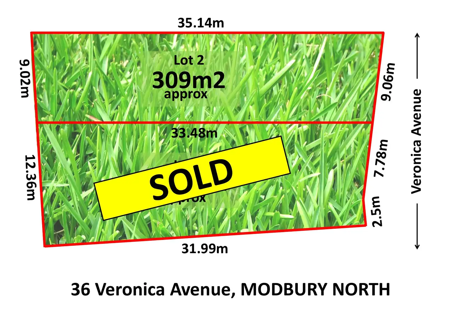 Main view of Homely land listing, lot 2, 36 Veronica Avenue, Modbury North SA 5092