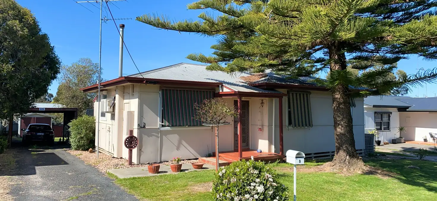 Main view of Homely house listing, 5 CORRIEDALE STREET, Naracoorte SA 5271
