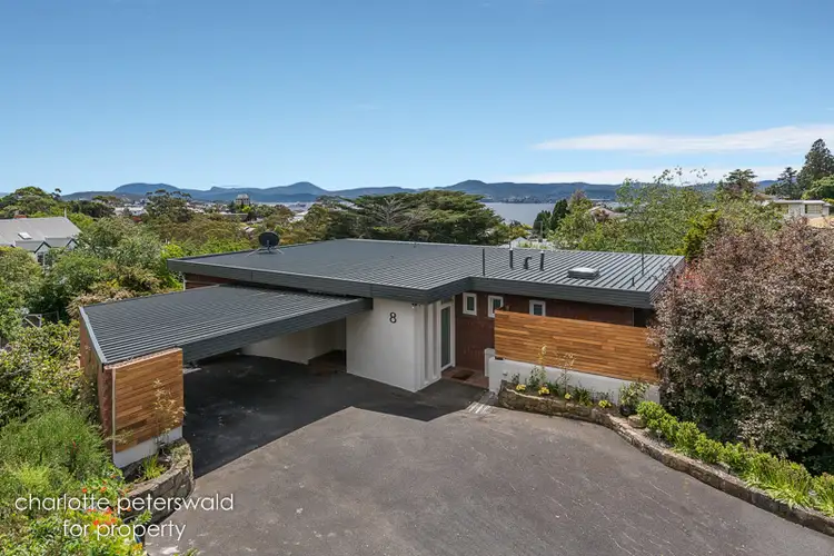 Second view of Homely apartment listing, 2/8 Evelyn Crescent, Sandy Bay TAS 7005