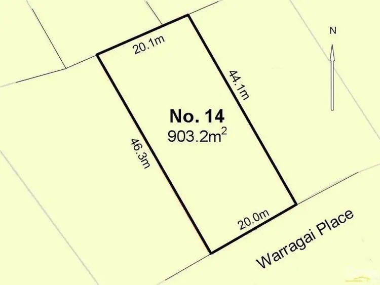 Main view of Homely land listing, 14 Warragai Place, Malua Bay NSW 2536